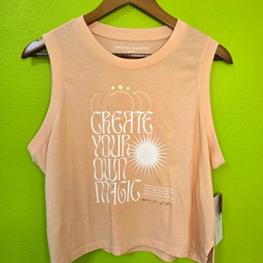 Spiritual Gangster Crop Tank